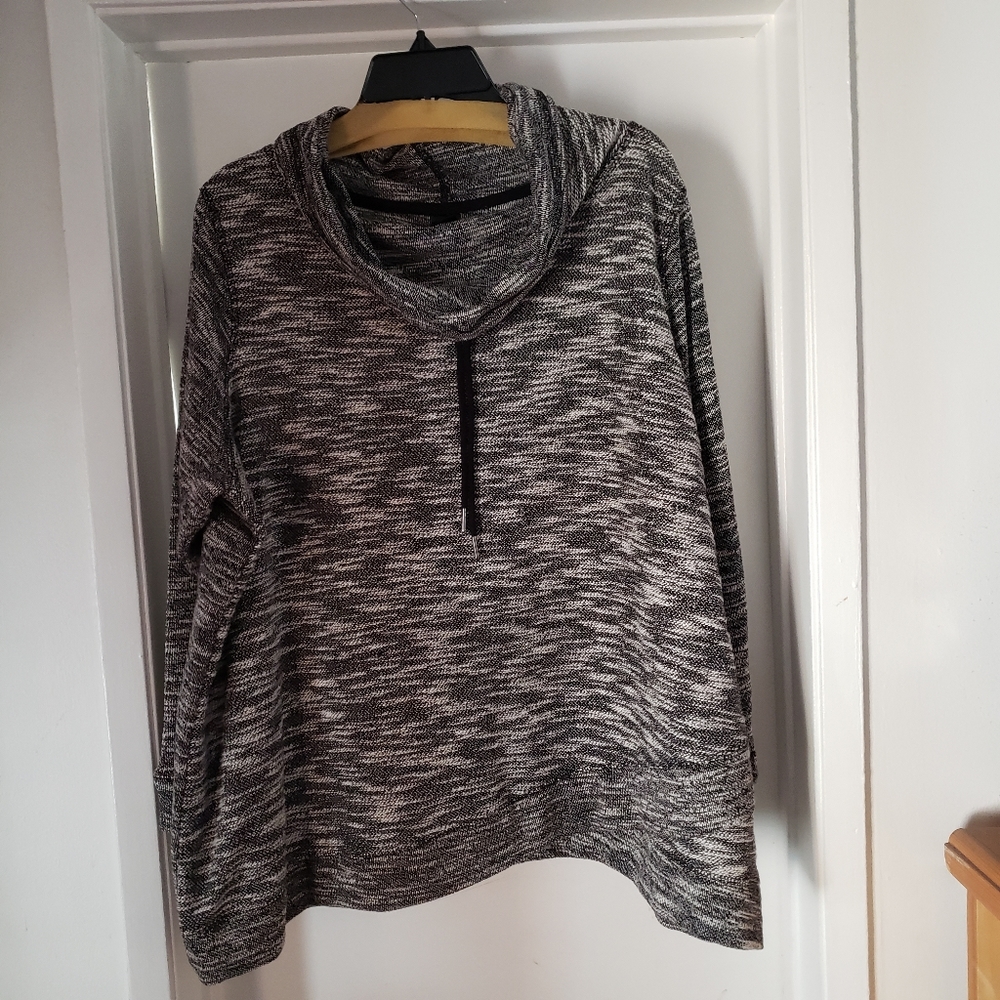 Long sleeve cowl neck top